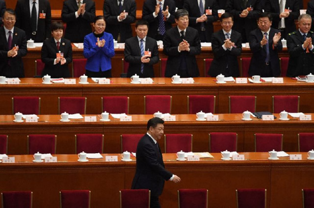 China’s Parliament Puts  Xi on Course to Rule for Life